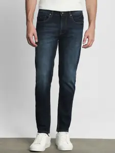 Mufti ss-25 Men Slim Fit Mid-Rise Light Fade Clean Look Cotton Stretchable Jeans