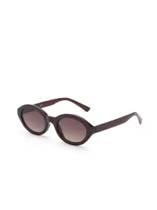 MANGO Women Oval Sunglasses with UV Protected Lens