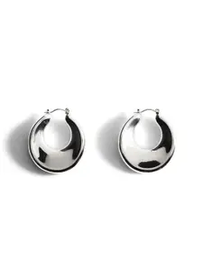MANGO Circular Shaped Hoop Earrings