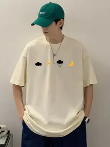 StyleCast x Revolte Men Printed Oversized T-shirt