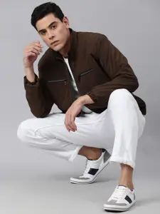 Kaali Peeli Men Windcheater Bomber Jacket