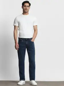 Mufti Men Straight Fit Light Fade Stretchable Jeans
