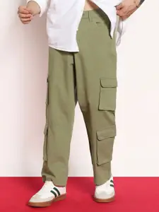 Urbano Fashion Men Loose Fit Cargos Trousers