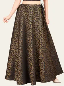 Studio Shringaar Women Printed Maxi Flared Skirt