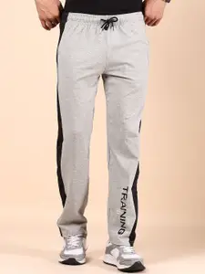 V-Mart Men Cotton Mid-Rise Track Pants