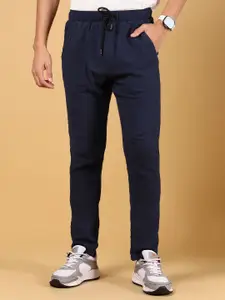 V-Mart Men Cotton Mid-Rise Track Pants