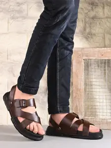 AfroJack Men Leather Comfort Sandals