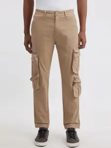 Pepe Jeans Men Straight Fit Cargos Trousers