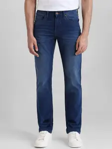 Mufti ss-25 Men Slim Fit Mid-Rise Light Fade Clean Look Cotton Stretchable Denim Jeans