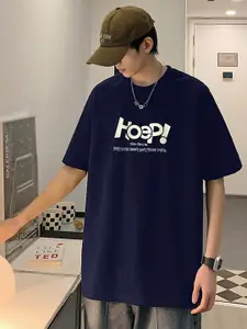 StyleCast x Revolte Men Cotton Oversized T-shirt