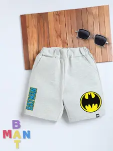 YK X Minute Mirth Boys Printed Batman Shorts