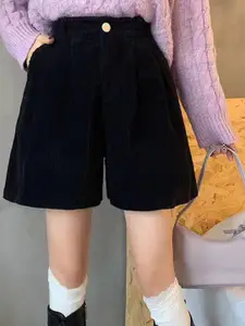 StyleCast x Revolte Women High-Rise  Regular Fit Regular Shorts