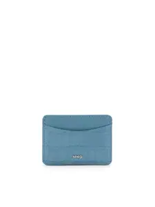MANGO Women Croc Effect Card Holder