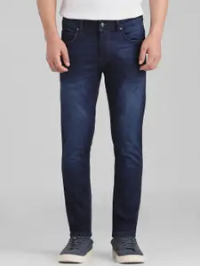 Mufti ss-25 Men Slim Fit Mid-Rise Light Fade Stretchable Denim Jeans