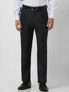 Van Heusen Men Regular Fit Pleated Formal Trouser
