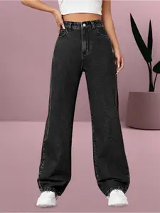RIVI chic flare Women Comfort High-Rise Wide Leg Stretchable Jeans