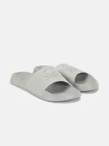 United Colors of Benetton Men Printed Sliders