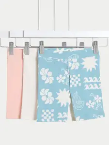 Marks & Spencer Girls Floral Printed Shorts