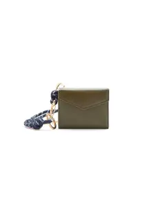 MANGO Women Cardholder with Detachable Sling Strap