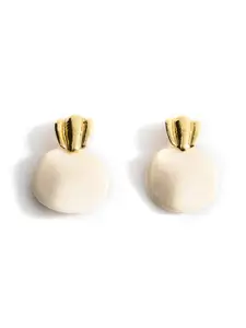 MANGO Contemporary Drop Earrings