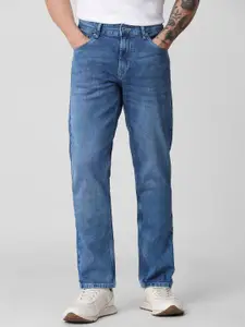 Mufti Men Straight Fit Heavy Fade Stretchable Jeans