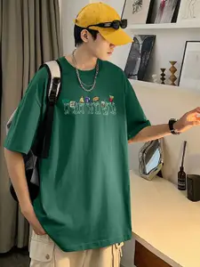 StyleCast x Revolte Men Cotton Round Neck T-shirt