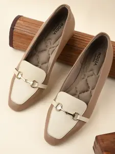 Rocia Work Block Pumps with Buckles