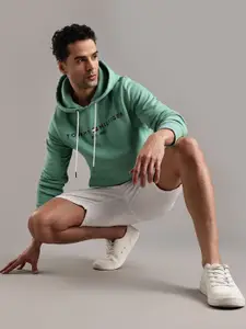 Tommy Hilfiger Men Printed Hooded Sweatshirt