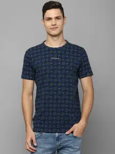 Allen Solly Men Floral Printed Round Neck T-shirt