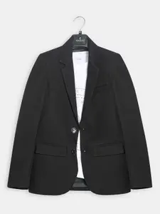 CHARCHIT Boys Self-Design Blazer With T-Shirt