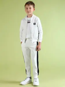 U.S. Polo Assn. Kids Boys Brand Logo Printed Joggers