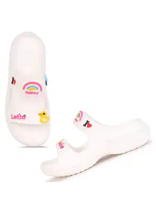 PENNEN Women Self Design Sliders