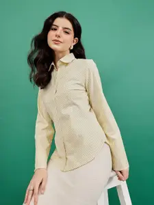 CORSICA Women Comfort Striped Party Shirt