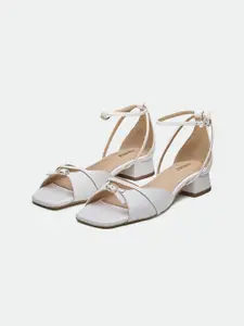 Oroh Leather Party Block Sandals