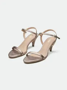 Oroh Leather Party Stiletto Sandals