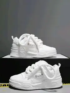 LNT FASHION Men PU Flatforms Casual Shoes