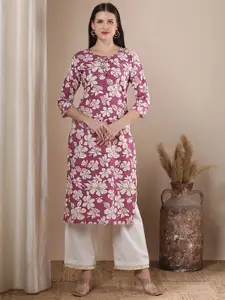 FASHOR Women Floral Printed Kurta