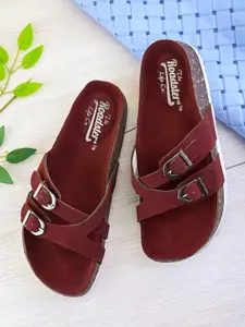 The Roadster Lifestyle Co Women Open Toe Flats