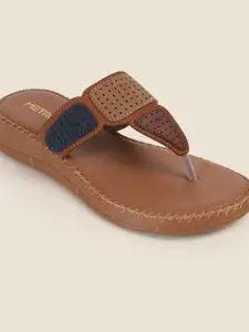 Metro Women Open Toe Flats