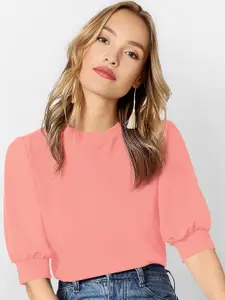 Dream Beauty Fashion Women Round Neck Crop Top