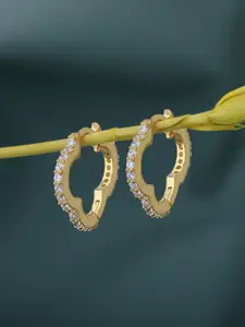 Carlton London 18kt Gold Plated Earring