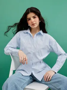 BAESD Women Comfort Striped Party Shirt