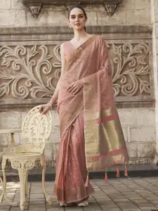 Tikhi Imli Woven Design Supernet Ready to Wear Saree