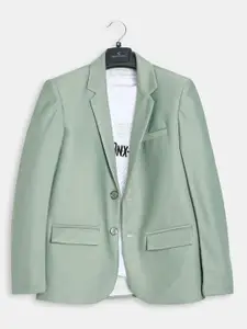 CHARCHIT Boys Self-Design Blazer With T-Shirt