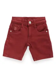 U.S. Polo Assn. Kids Boys Mid-Rise Denim Shorts