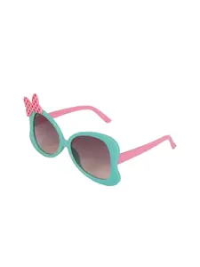 KIDOfash Girls Other Sunglasses with UV Protected Lens SUN-1507-LGREEN