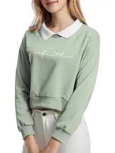 FUNKY MONKEY Girls Printed Sweatshirt