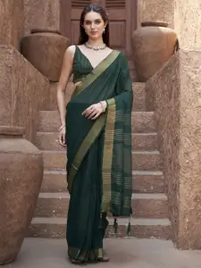 Tikhi Imli Jute Cotton Ready to Wear Saree