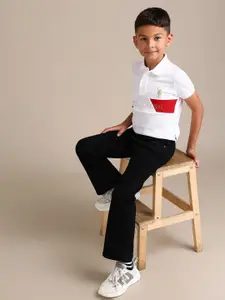 U.S. Polo Assn. Kids Boys Skinny Fit  Stretchable Jeans