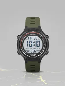 CARLINGTON Men Dial & Straps Digital Multi Function Watch Endurance 9120 Green